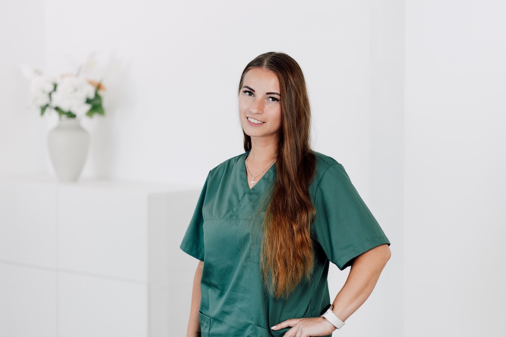 Porträt von Lewandowska aus dem Team der Diabetologie Barmen